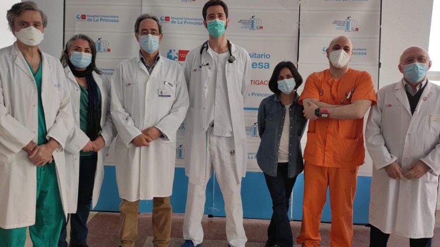 Investigadores del Hospital Universitario de La Princesa de Madrid.