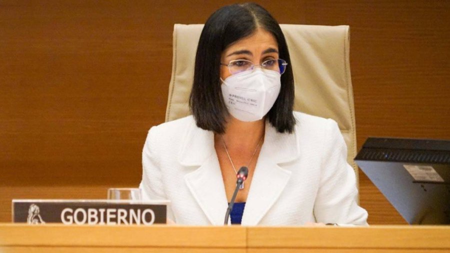 Ministra de Sanidad, Carolina Darias.